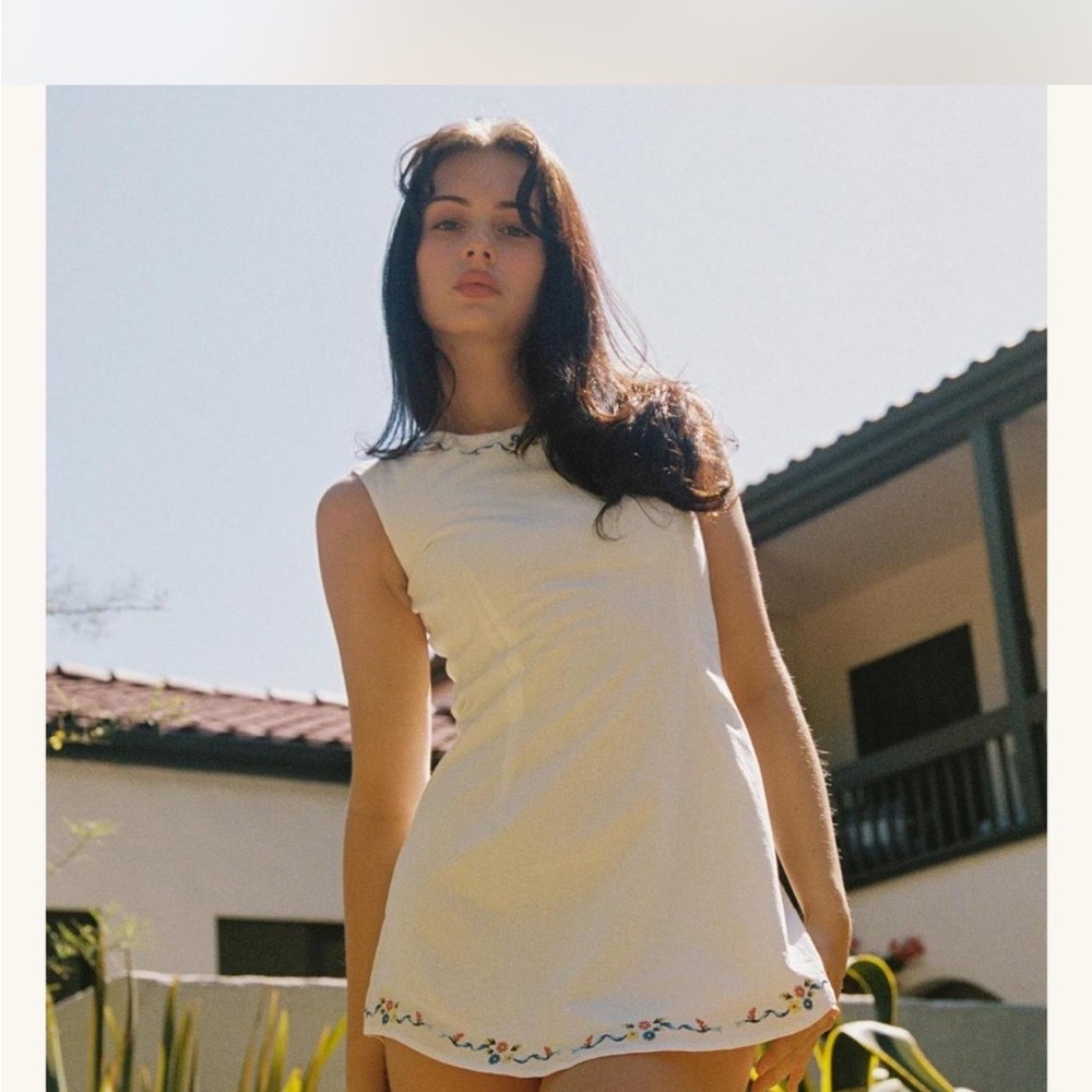 Love by Venus: The GabrielleDress with Embroidered Details